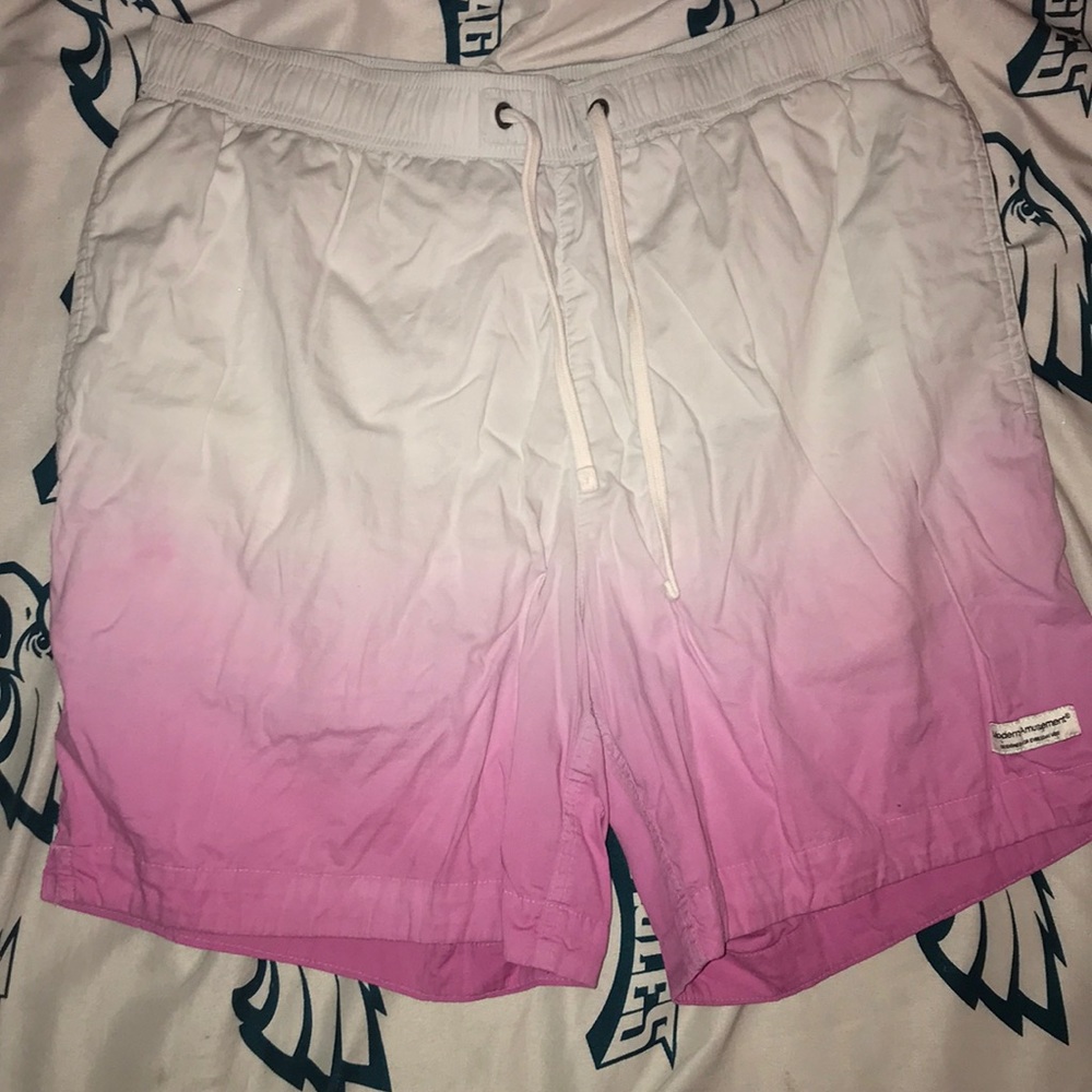 Modern Amusement Swim Trunks